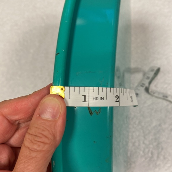 Vintage 60’s bridge blue cartoon metal card game tray - Picture 10 of 10